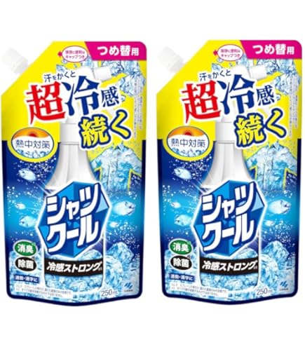 Amazon.co.jp: 熱中対策 シャツクール 冷感ストロング 大容量専用