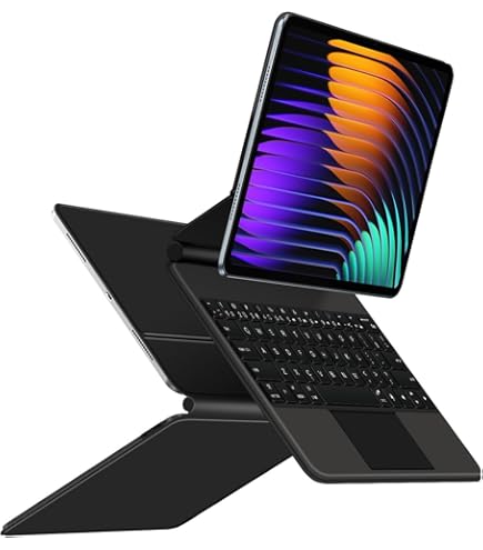 Amazon.co.jp: Xiaomi Pad 6S Pro 12.4 キーボードケース 一体型