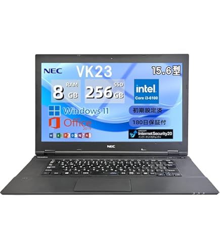 Amazon.co.jp: 【整備済み品】NEC VersaPro 第8世代 Core i5 8250U大