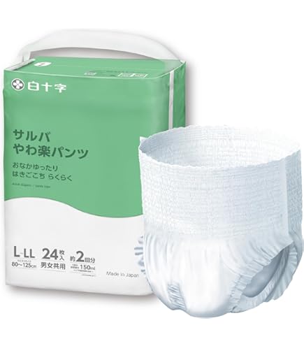 Amazon.co.jp: サルバ うす型 やわ楽パンツ L~LLサイズ 22枚入 【ADL