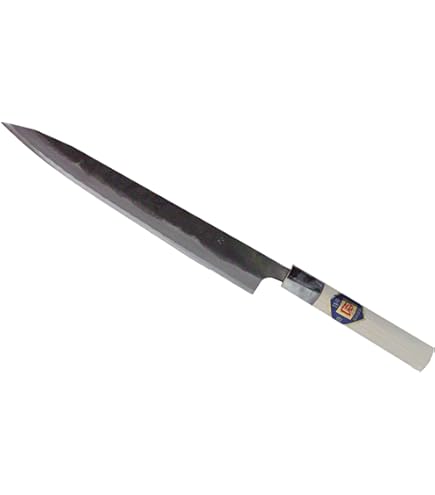 Amazon｜正本総本店 柳刃刺身包丁 24㎝ 刀身:コバルト鋼、柄:水牛角朴