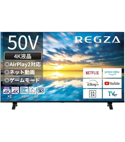 Amazon | シャープ 52V型 4K 液晶テレビ AQUOS 4K LC-52US30 | テレビ 通販