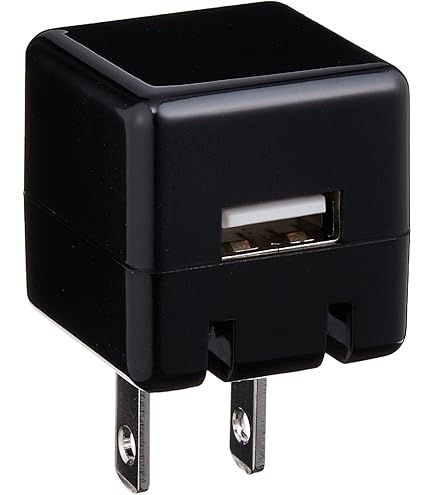 Amazon | エレコム オーディオ用AC充電器/CUBE/1A出力/USB1P/Wフェイス