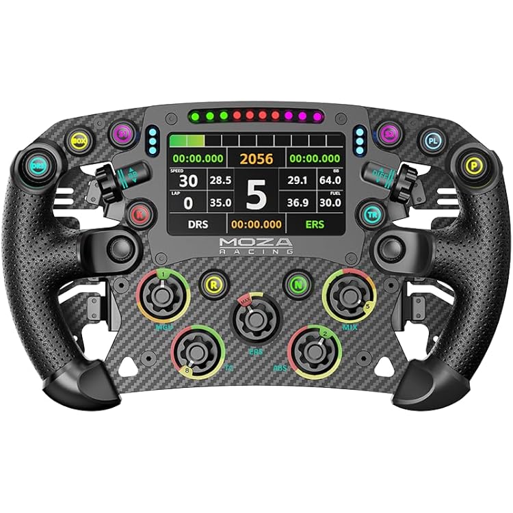 Amazon.co.jp: MOZA Racing GS V2P Steering Wheel Leather GT・フォー