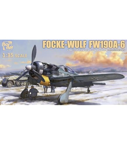 Amazon | ボーダーモデル 1/35 ドイツ空軍 Fw190A-8 ウィークエンド