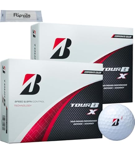 Amazon.co.jp: ブリヂストン ゴルフボール TOUR B X コーポレート