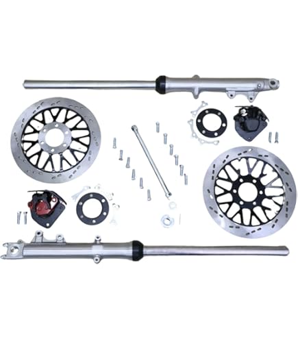 Amazon | 【利益還元祭】GS400 フロントダブルセット シルバー