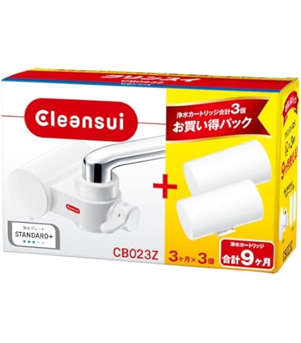 Amazon.co.jp: クリンスイ 浄水器 蛇口直結型 CBシリーズ 交換