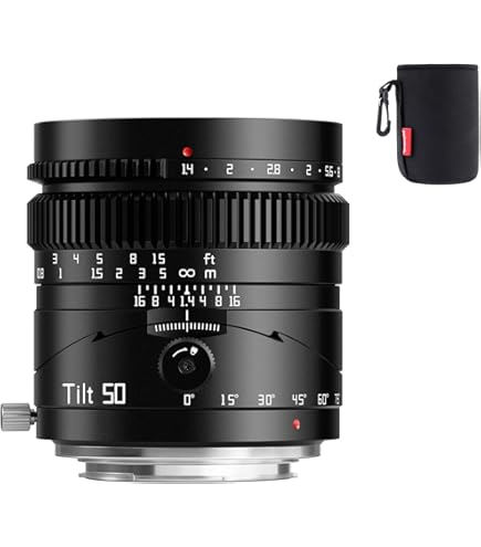 Amazon.co.jp: TTArtisan 50mm F1.4 Tilt チルト RF マウントレンズ