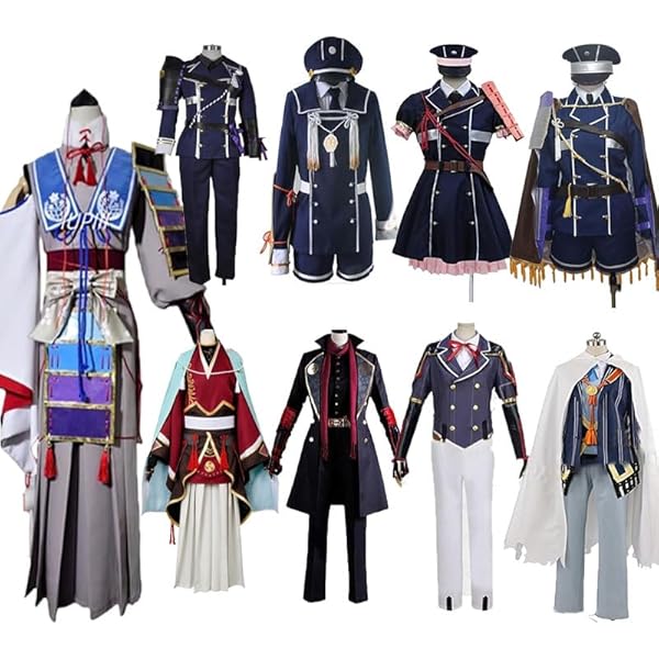 Amazon.co.jp: GGcosplay 刀剣乱舞-ONLINE- 内番 源清麿 コスプレ衣装
