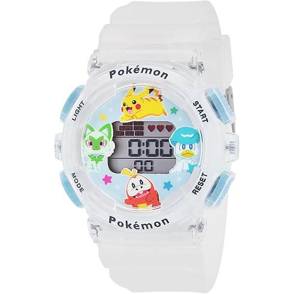 Amazon | ポケモンユニセックス-キッズアナログクォーツウォッチ