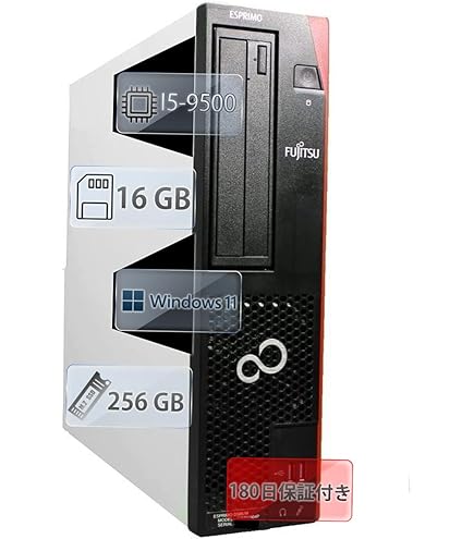 Amazon.co.jp: 富士通 ESPRIMO D588/BX Core i5-9500 3GHz 8GB 256GB