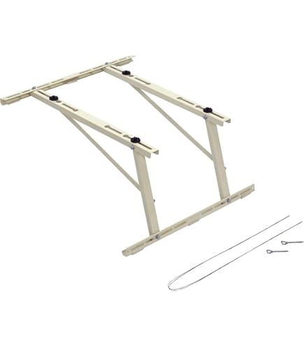 Amazon | 日晴金属 クーラーキヤッチャー 平地二段 アイボリー C-WG-L