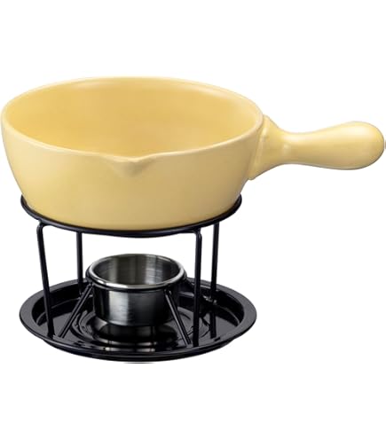 Amazon.co.jp: ルクルーゼ ミニ・フォンデュ・セット チェリーレッド
