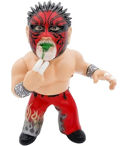 Amazon.co.jp: フィギュア プロレス グレート・ムタ 黒 カード付 限定