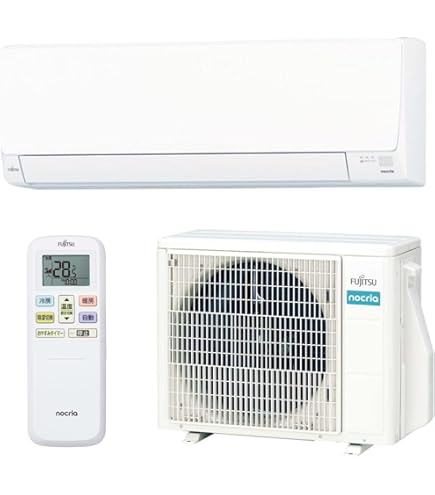 Amazon | 富士通ゼネラル ノクリア AS-C224R [ホワイト] 2024年モデル