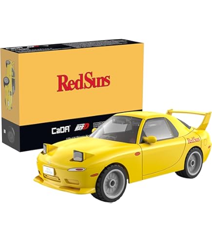 ドリフトパッケージナノ02マツダrx-7(FD3S)イエロー ドリフト