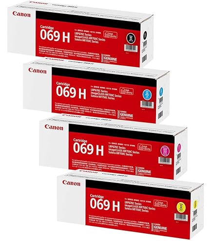 Amazon.co.jp: 【 4色セット 】純正トナー 大容量 CRG-069H LBP674C