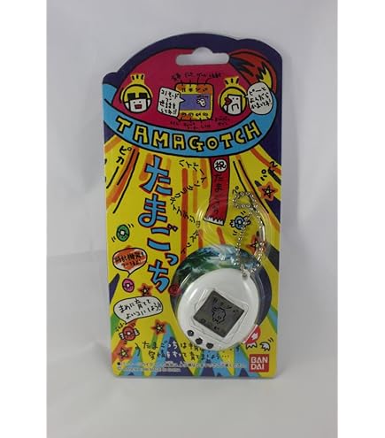 Amazon.co.jp: バンダイ(BANDAI) 新種発見 たまごっち 白（ブルー文字