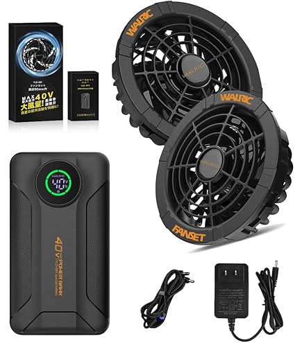 Amazon.co.jp: 【2025モデル 業界最強52V】40500mAh ファンバッテリー