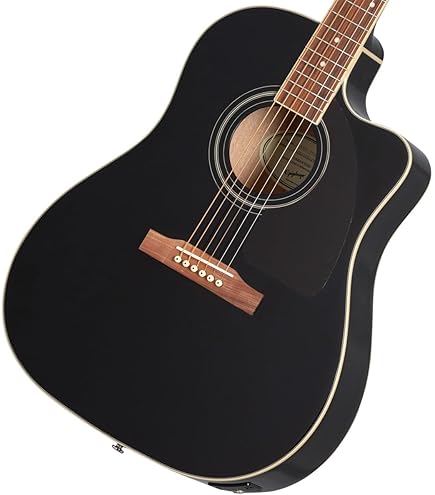 Amazon | Epiphone AJ-100CE Natural エレアコギター (エピフォン
