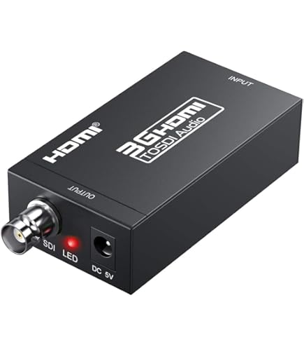 Amazon | MEDIAEDGE メディアエッジ VideoPro HDMI to SDIコンバーター