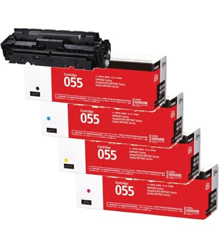 Amazon | 【純正品 3色セット】 キヤノン トナーカートリッジ CRG-055H