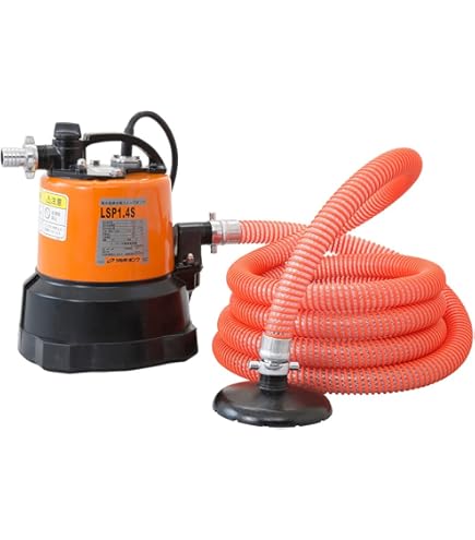 Amazon.co.jp: ツルミ 残水吸排水用水中スイープポンプ 周波数50Hz LSP