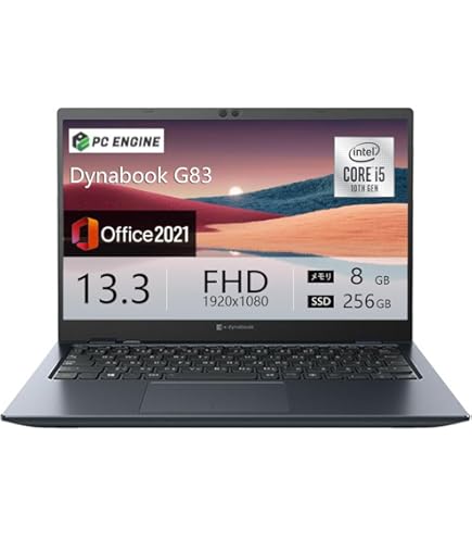 Amazon.co.jp: [Lightweight Laptop] dynabook G83 13.3 inch, 1920 x