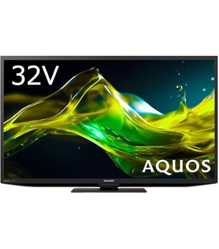 Amazon | シャープ 32V型 ハイビジョン 液晶テレビ ホワイト AQUOS LC