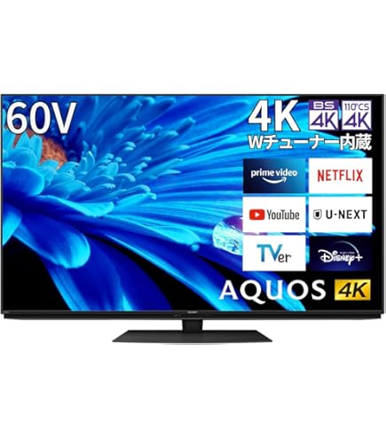 Amazon | シャープ 52V型 4K 液晶テレビ AQUOS 4K LC-52US30 | テレビ 通販