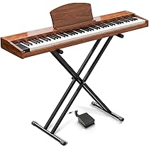 Amazon | 【専用スタンド付き】Longeye ロンアイ 電子ピアノ 88鍵盤