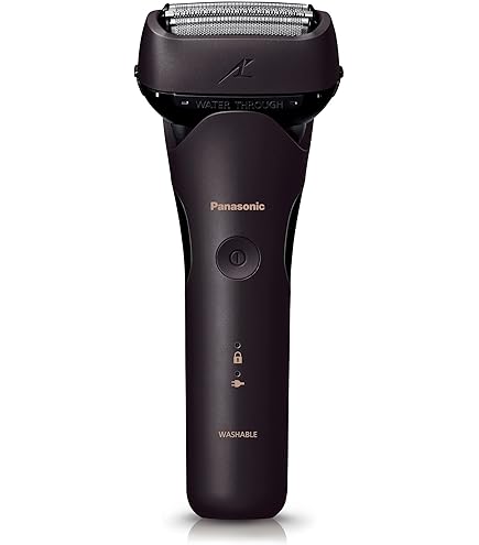 Amazon | パナソニック メンズシェーバー ラムダッシュ 3枚刃 茶 充電