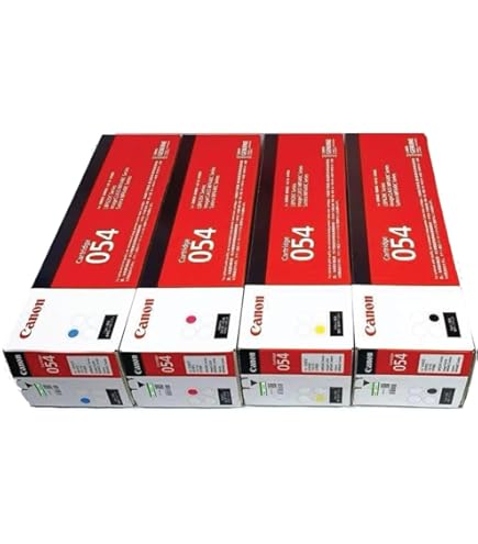 Amazon.co.jp: ＜純正品 4色セット＞ キヤノン トナーカートリッジ CRG