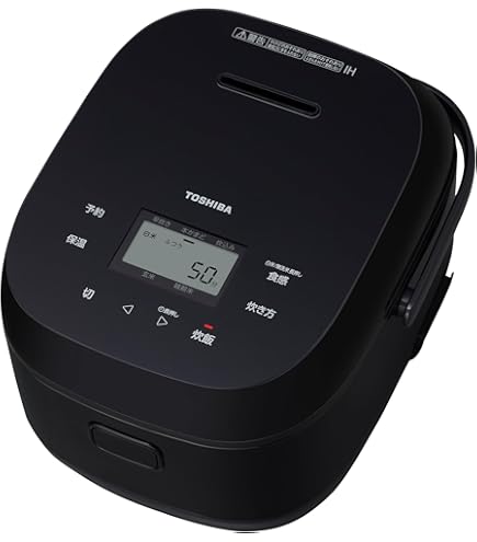 Amazon | 東芝 真空圧力IH炊飯器 「真空圧力かまど炊き」 1升 サテン