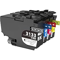 Amazon.co.jp: ブラザー LC3133 互換インクカートリッジ ブラザー