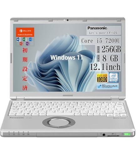 Amazon.co.jp: 【整備済み品】Panasonic ‎Let`s note CF-SV8 【Windows