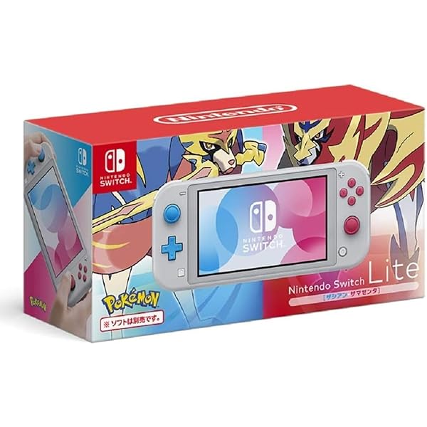 Amazon.co.jp: Nintendo Switch Lite ザシアン・ザマゼンタ +
