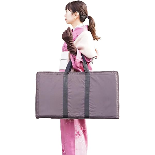 Amazon | 日本製 全日本きもの振興会推薦商品 和装バック 縦型着物鞄
