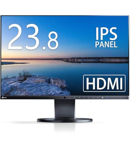 Amazon.co.jp: EIZO カラー液晶モニター 23.8型 ブラック EV2460-BK