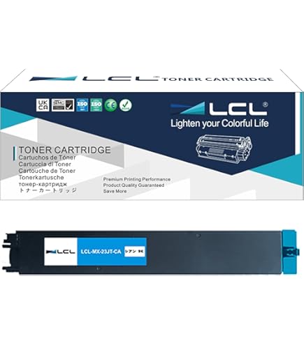 Amazon.co.jp: LCL Sharp用 シャープ用 MX-23JTYA MX-23JT-YA (1パック