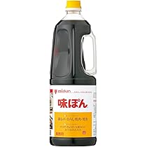 Amazon.co.jp: Mizkan Ponzu Vinegar 360ml x 4 Bottles : Food