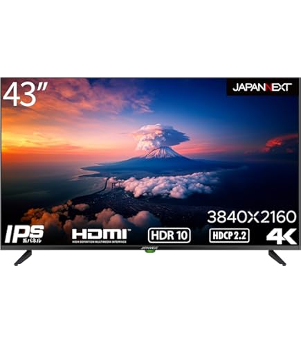 Amazon.co.jp: Philips 43型ワイド液晶ディスプレイ (4K対応/IPSパネル