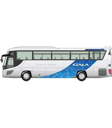 Amazon.co.jp: 1/32 観光BUSシリーズ No.4 EX-1 三菱ふそう エアロ