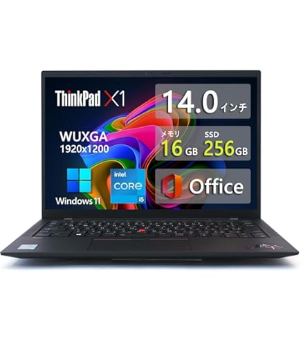 Amazon.co.jp: 【整備済み品】 レノボ ThinkPad T14s gen1,14インチ