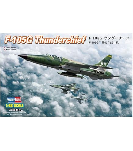 Amazon | ドイツレベル 1/48 F-105G サンダーチーフ ワイルド