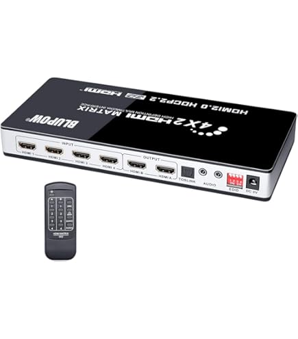 Amazon.co.jp: ラトックシステム(RATOC Systems) 4K60Hz対応 6入力2