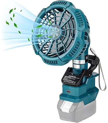 Amazon | 卓上扇風機 ポータブルクリップ式ファン マキタ 風機静音