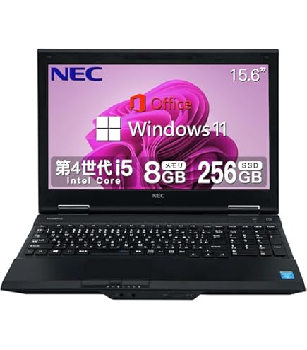 Amazon.co.jp: 【整備済み品】NEC 中古ノートパソコン Lavieブック