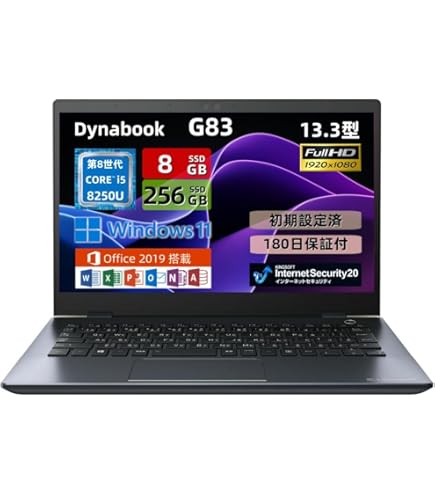 Amazon.co.jp: 【整備済み品】 東芝 薄型・軽量化 ノート DynaBook